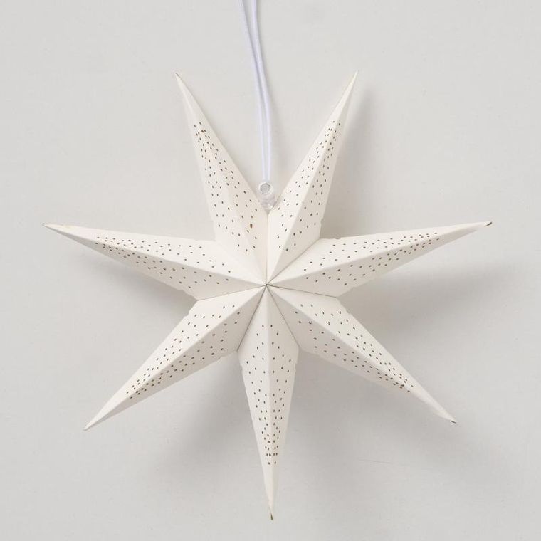 Boltze Home, Kassina, ozdobna gwiazda bambusowa na okno, 20 cm