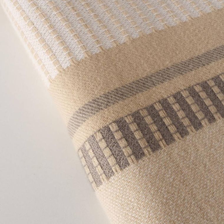 Boltze Home, koc z frędzlami, Hazel, 160-130 cm