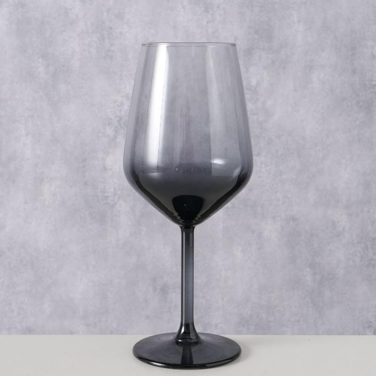 Boltze Home, Malinio, kieliszek do wina, barwione szkło, 22 cm