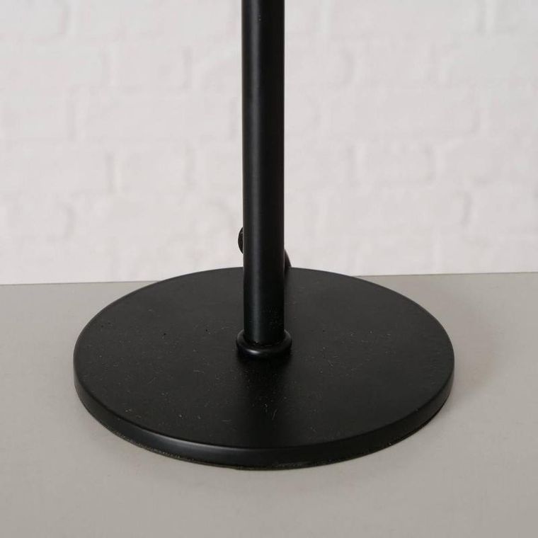 Boltze Home, metalowa lampa stołowa, Petunia, 41 cm