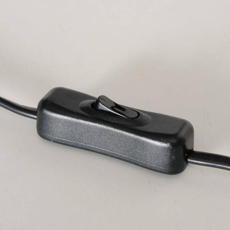 Boltze Home, metalowa lampa stołowa petunia, 41 cm