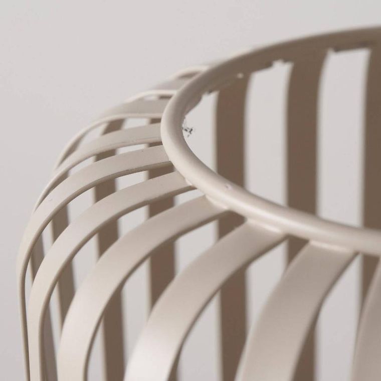 Boltze Home, metalowy lampion, Viki, beżowy