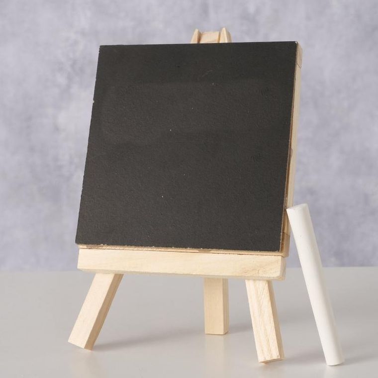 Boltze Home, mini tablica kredowa na notatki, Chalky, 15 cm