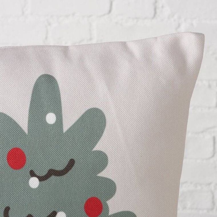 Boltze Home, Monti, poduszka ze świątecznym motywem, 45-45 cm