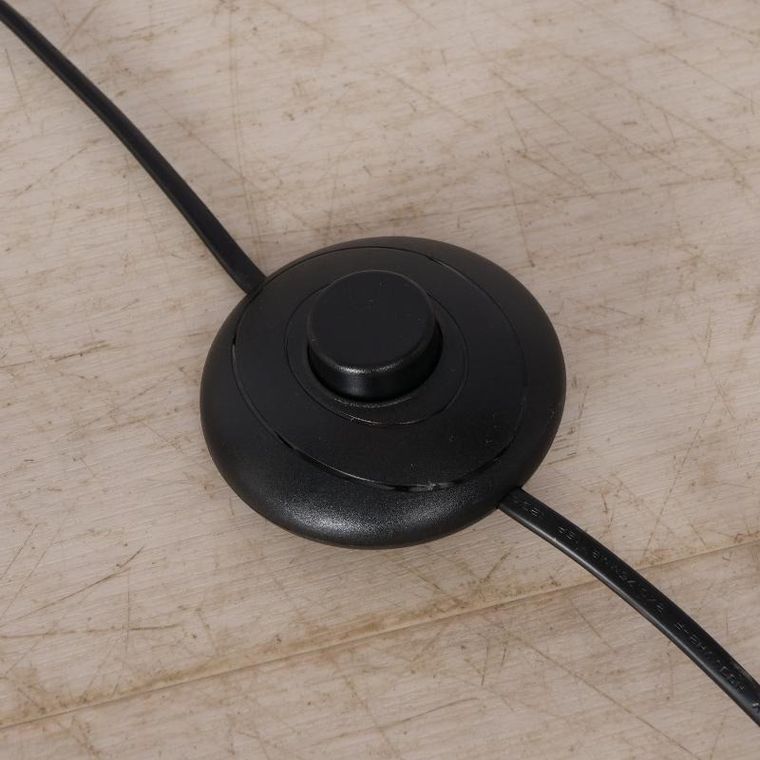 Boltze Home, Petunia, metalowa lampa stojąca grzybek, 140 cm