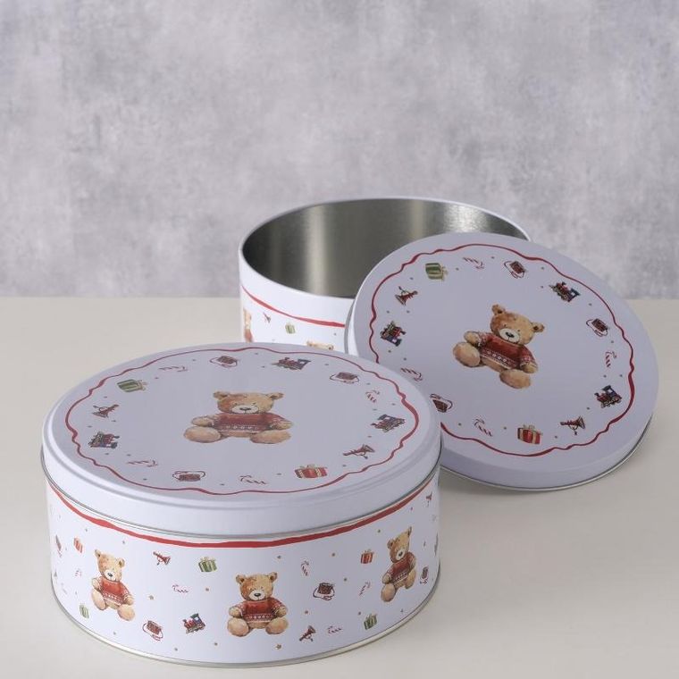 Boltze Home, puszka na ciastka, Bailey, 2 szt.