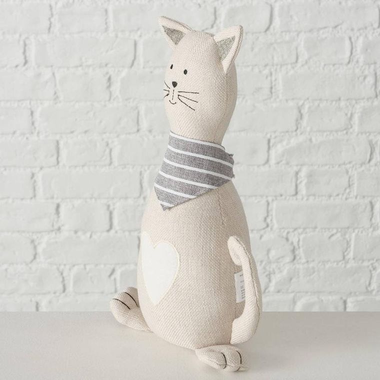 Boltze Home, stoper do drzwi Minka, kształt kota, 32-11-18 cm