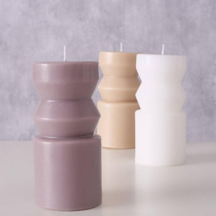 Boltze Home, świeca ozdobna, Celona, parafinowa, 14-6,5 cm