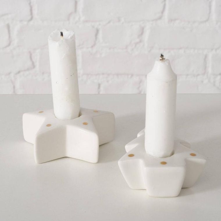 Boltze Home, świecznik na tealighta w świątecznym kształcie