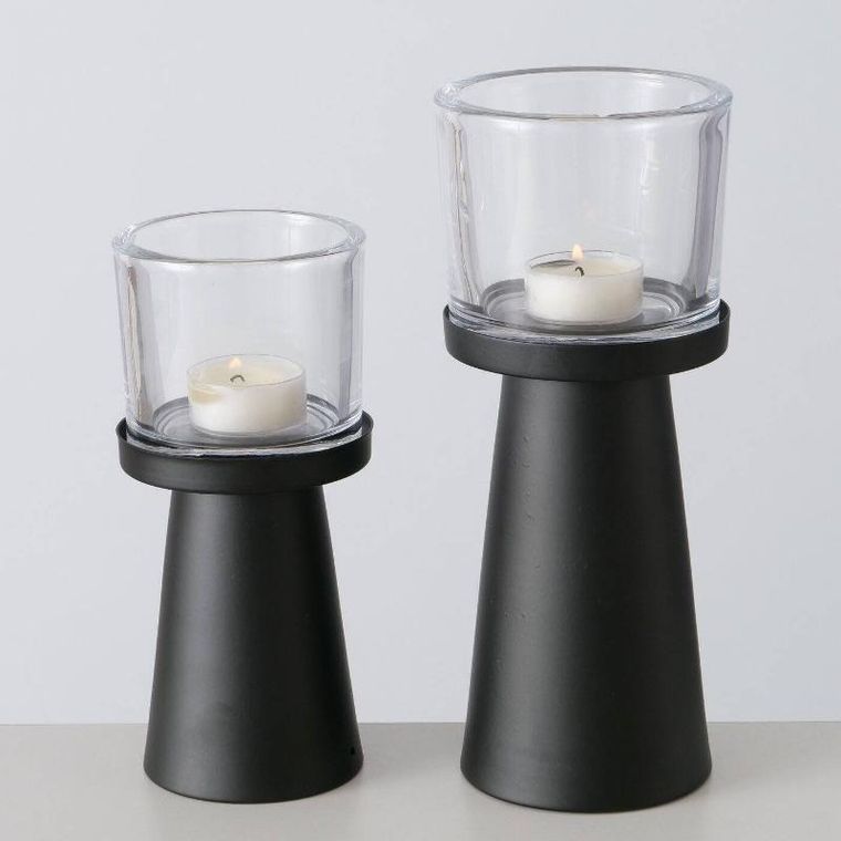 Boltze Home, świeczniki nowoczesne, Pius, 2 szt.