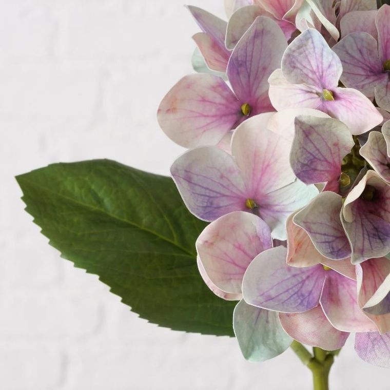 Boltze Home, sztuczna hortensja na łodydze, 46 cm