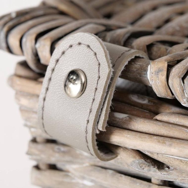 Boltze Home, Tango, kosze wiklinowe zamykane, 3 szt.