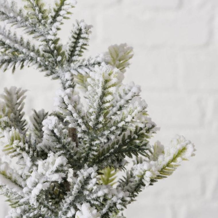 Boltze Home, Tanne, sztuczna choinka w jutowej doniczce, 31 cm