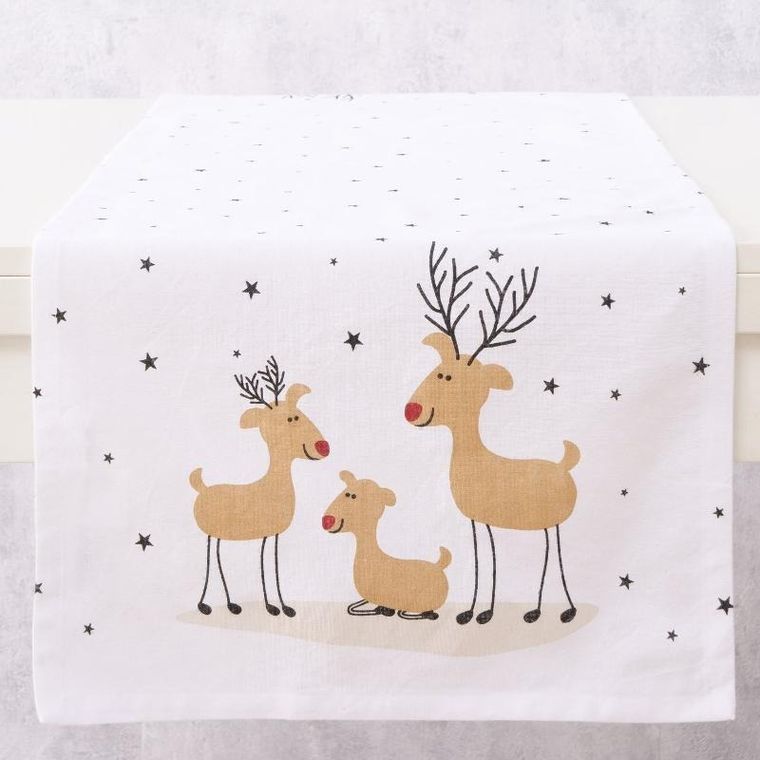 Boltze Home, Timba, bieżnik bawełniany, 140 cm