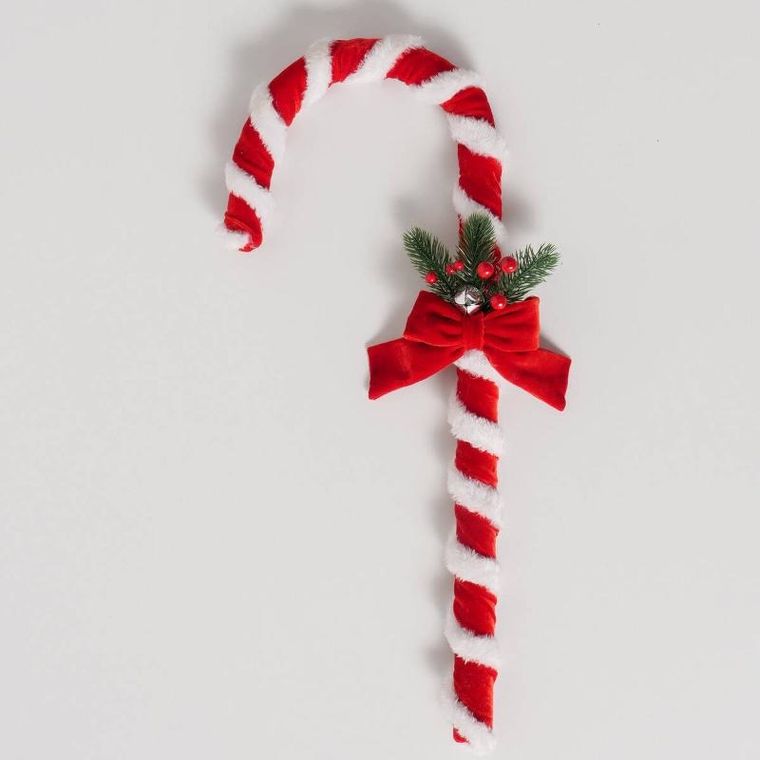 Boltze Home, Velvy, miękka laska świąteczna, 58 cm