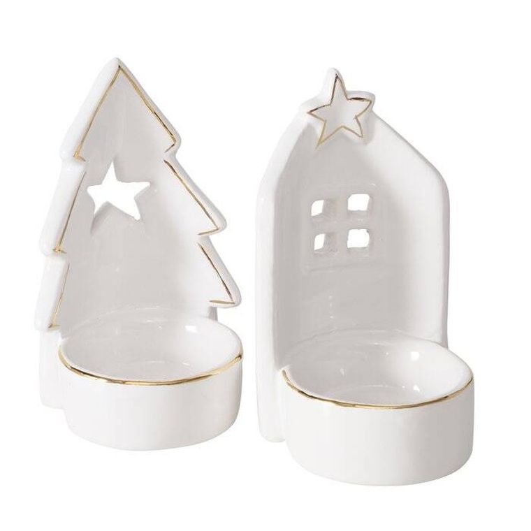 Boltze Home, Ville, ceramiczny świecznik na tealight