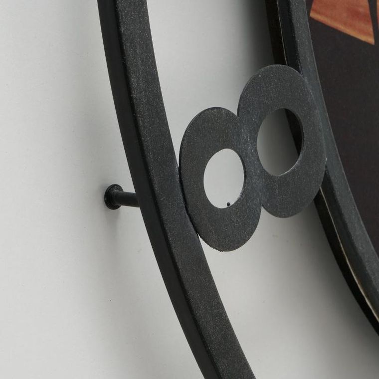 Boltze Home, zegar ścienny z zimowym motywem, Ludwig, ø 70 cm