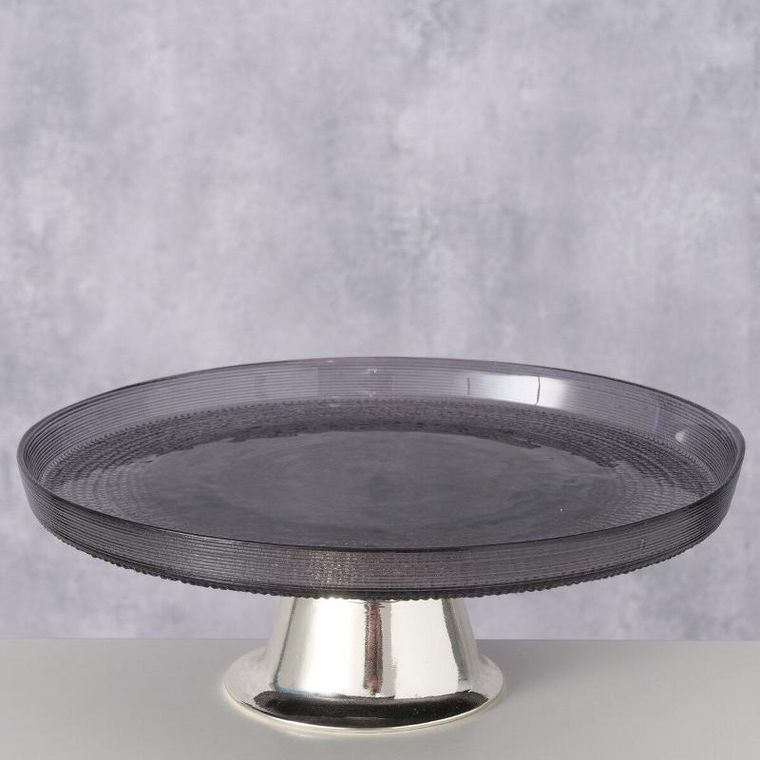 Boltze, Kalis, patera szklana, średnica 21 cm