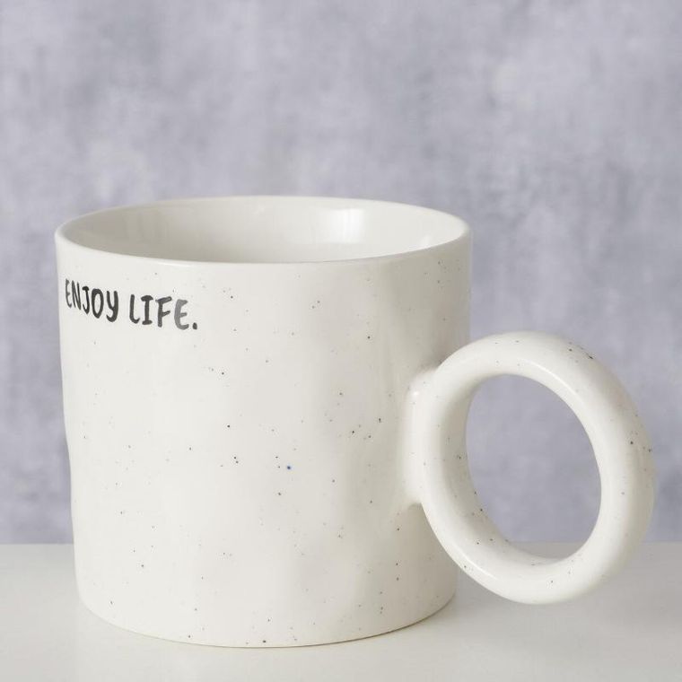 Boltze, kubek z okrągłym uchem, Enjoy, 360 ml