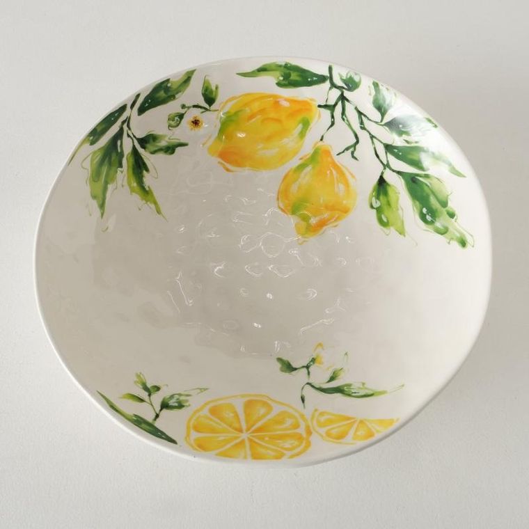 Boltze, miska ceramiczna, Lemony, średnica 34 cm