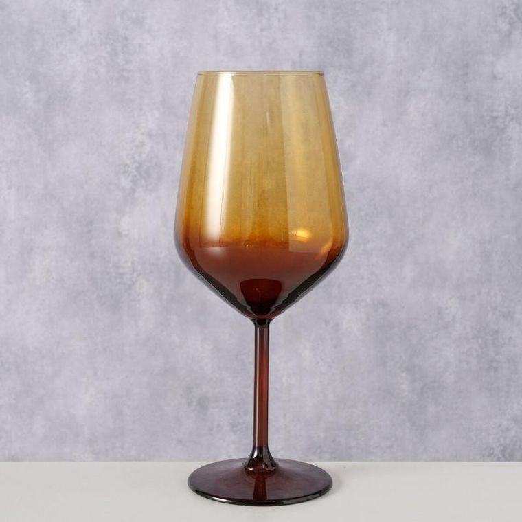 Boltze, Mowine, kieliszek do wina w kolorze ombre, 490 ml