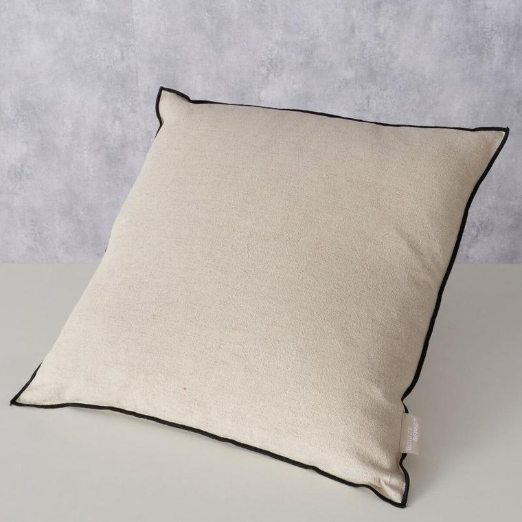 Boltze, ozdobna poduszka z lamówką, Janea, 45-45 cm