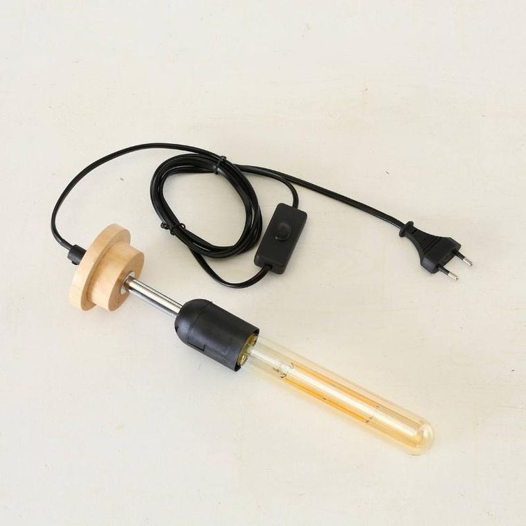 boltze, przewód z włącznikiem do lampy, gwint e27, 180 cm