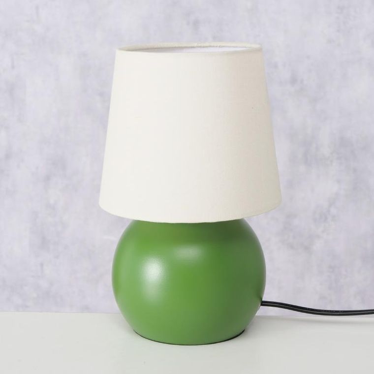 Boltze, Sabia, lampka nocna z metalową bazą, 22 cm