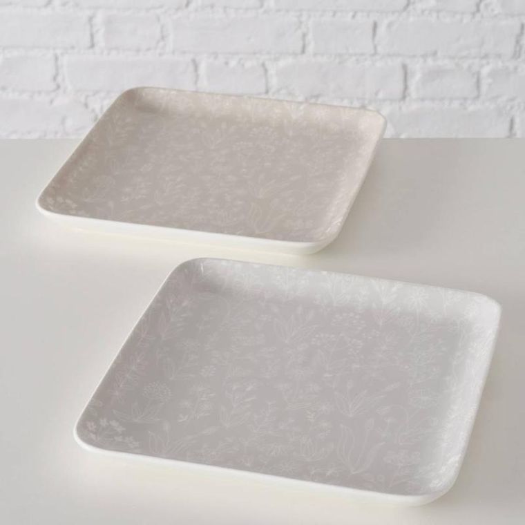 Boltze, talerz obiadowy, Sanela, 22-22 cm