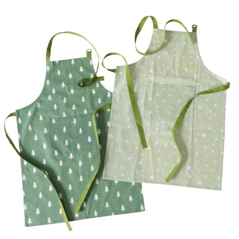 Boltze, XMAS, bawełniany fartuch kuchenny, Grona, 84-61 cm