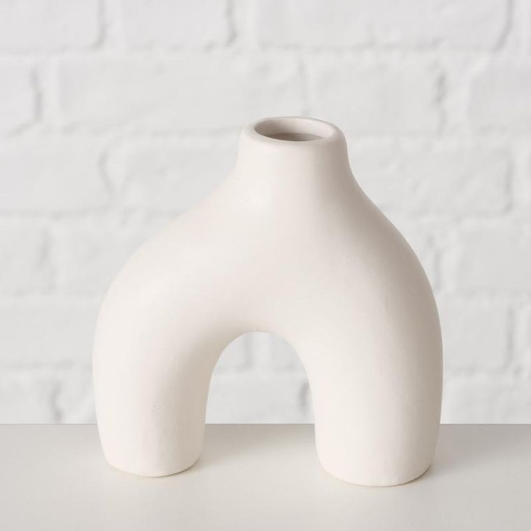 Boltze, zestaw ozdobnych wazoników, Metty, wys. 10 cm, 3 szt.