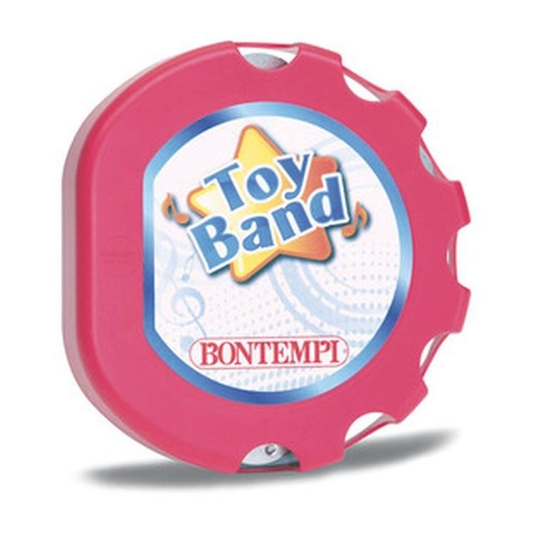 Bontempi, tamburyn, czerwony