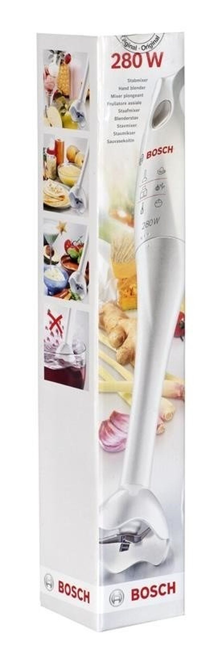 Bosch, blender ręczny, MSM 6B100, 280W, biały