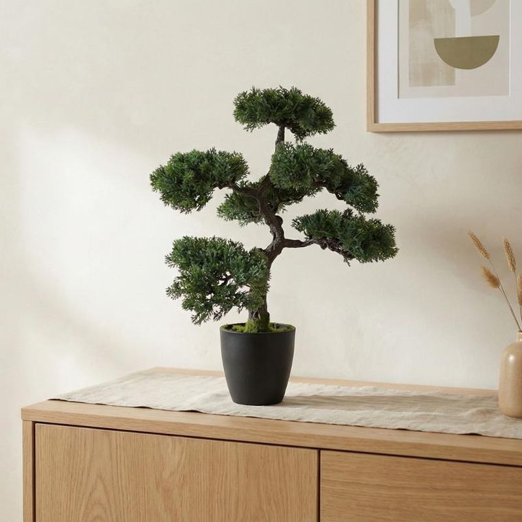 Botanical Decoration, sztuczne drzewko bonsai w doniczce, 32-32-50 cm