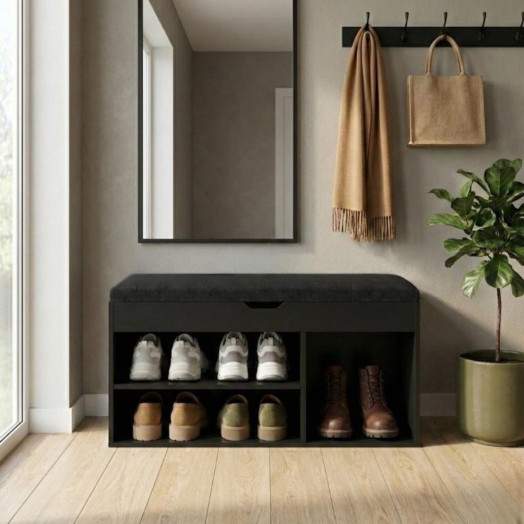 Boximo, Tria, szafka na buty z siedziskiem, 80-43-30 cm