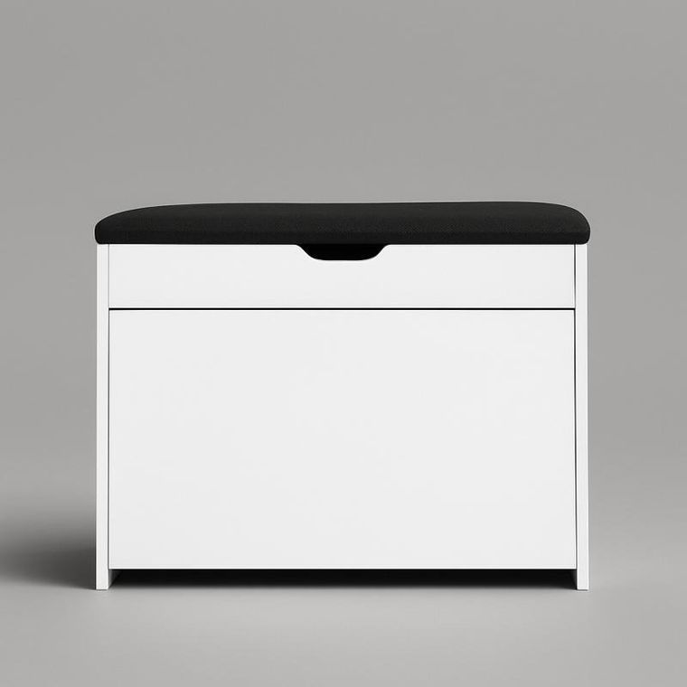 Boximo, Vault, szafka na buty z siedziskiem i wysuwanymi półkami, 57-30-53 cm