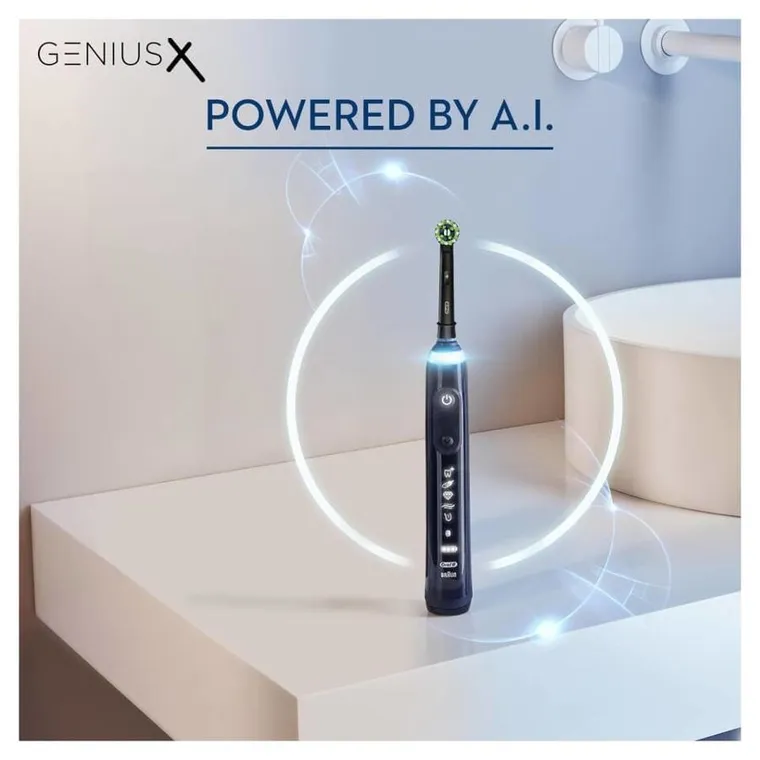Braun, Oral-B, Genius X, szczoteczka, Midnight Black