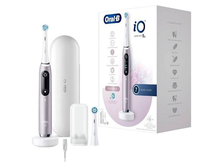 Braun, Oral-B, iO Series 9, szczoteczka elektryczna, Rose Quartz