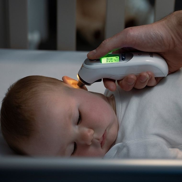 Braun, Thermoscan 7+, termometr do ucha z trybem nocnym