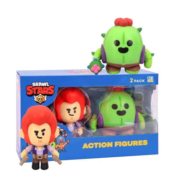 Brawl Stars, figurki akcji, 11 cm, 2 szt.