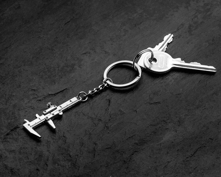 Brelok suwmiarka, srebrny