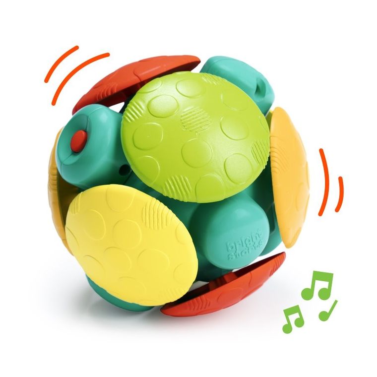 Bright Starts, Wobble Bobble, interaktywna piłka