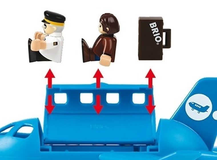 Brio World, Samolot pasażerski, zabawka drewniana