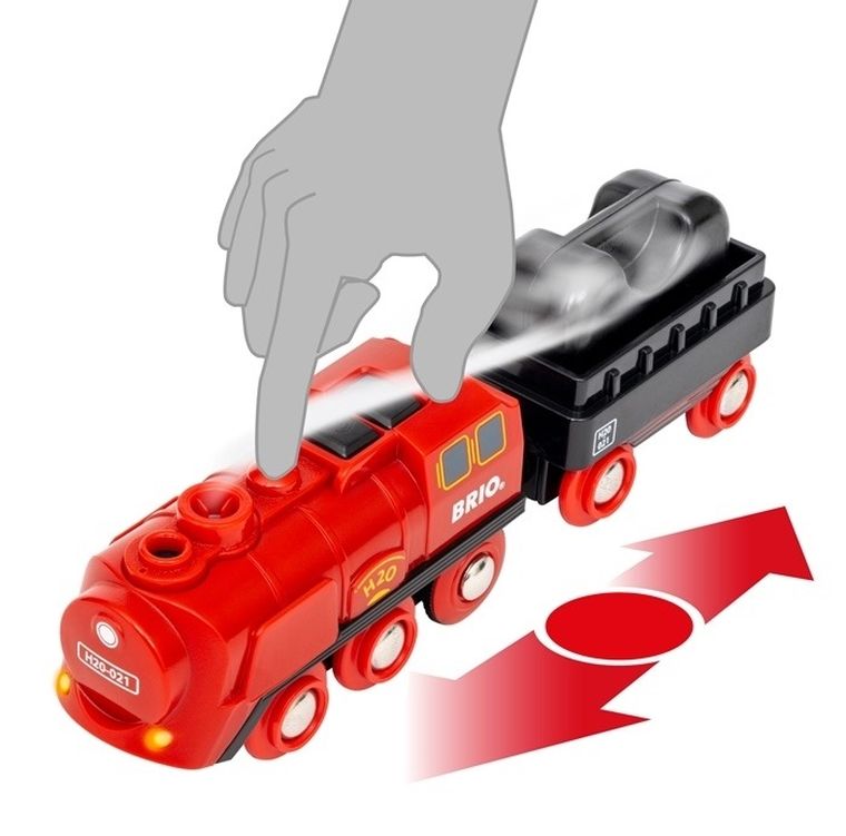 Brio World, zestaw z kolejką na parę