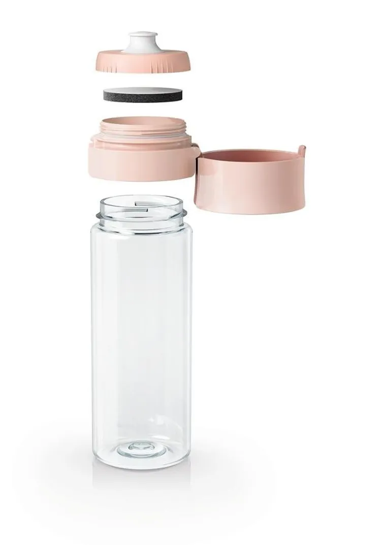 Brita, butelka filtrująca, Vital, pastelowa brzoskwinia, 2 dyski