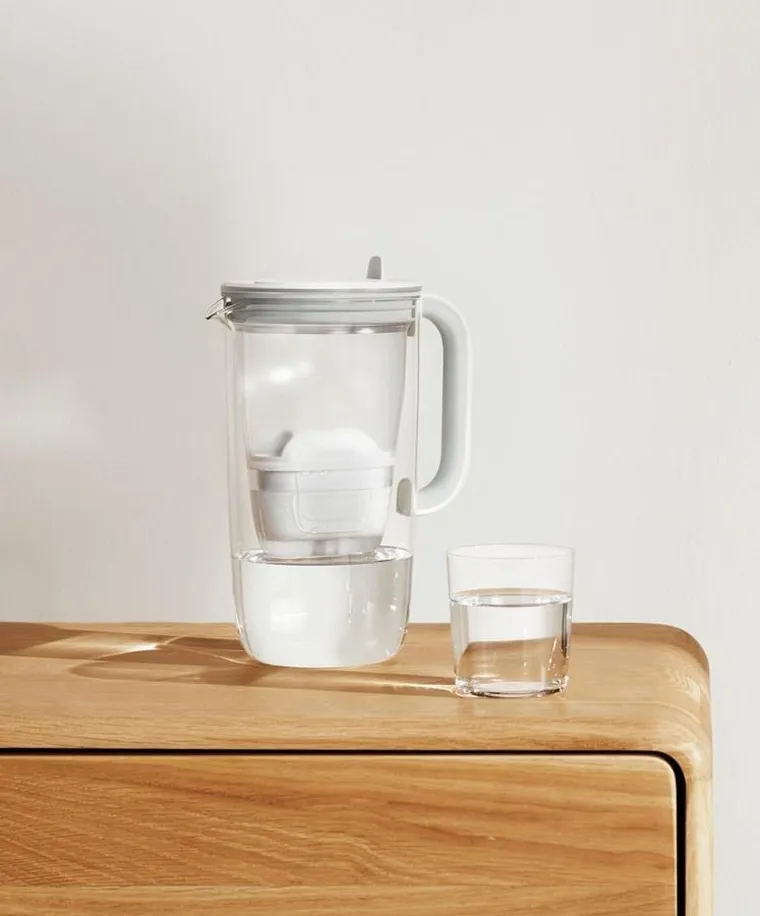 Brita, Glass, dzbanek filtrujący, szary