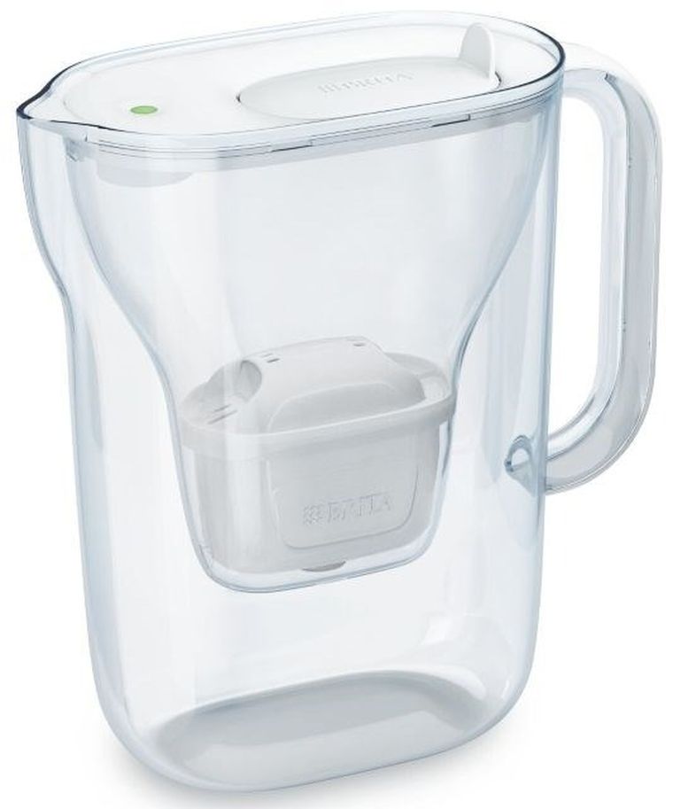 Brita, Style Essential, dzbanek filtrujący, biały + Maxtra Pro Pure Performance, wkład, 4 szt.