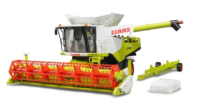 Bruder, kombajn zbożowy wielki Claas Lexion 780 Terra Trac