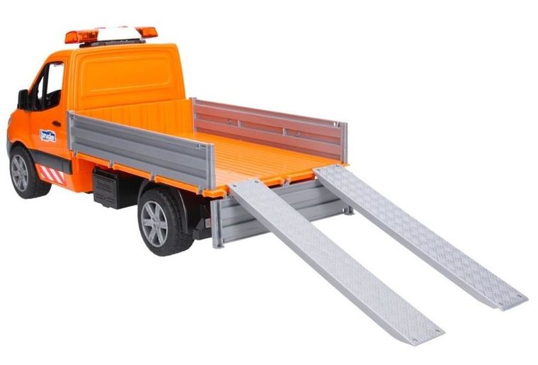 Bruder, Mercedes-Benz Sprinter, pojazd komunalny z figurką i akcesoriami