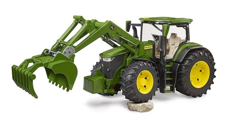 Bruder, Traktor John Deere 7R 350 z ładowaczem, 1:16